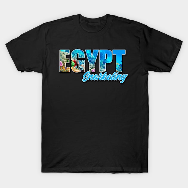 Egypt snorkeling design. Perfect present for mom dad friend him or her T-Shirt by SerenityByAlex